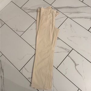 J. Crew Cream Corduroy Pants